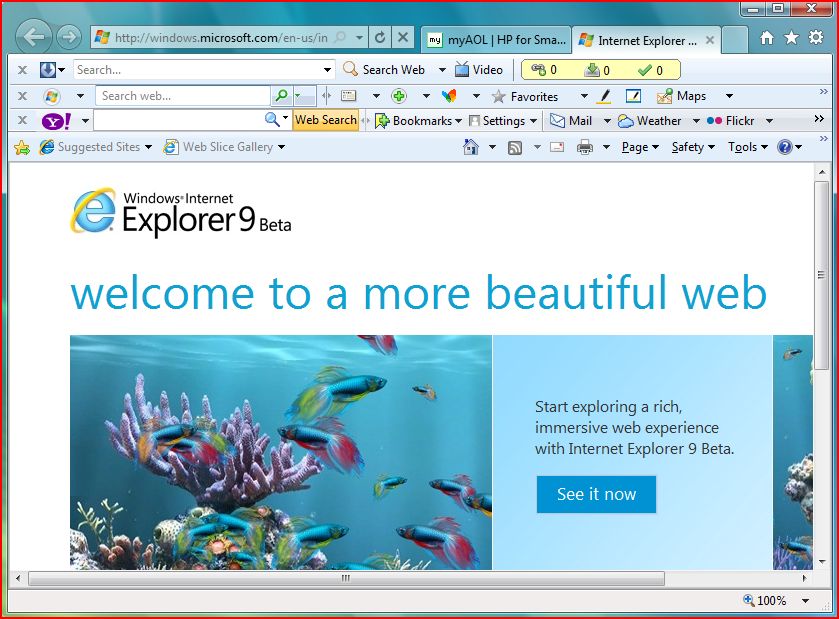 Download Internet Explorer 9 Windows Vista